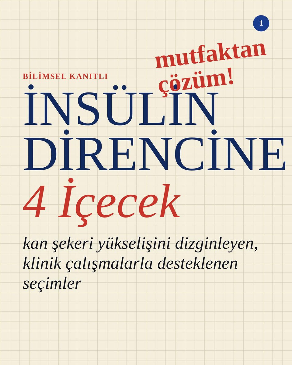 İnsülin direncine 4 içecek paylaşımı