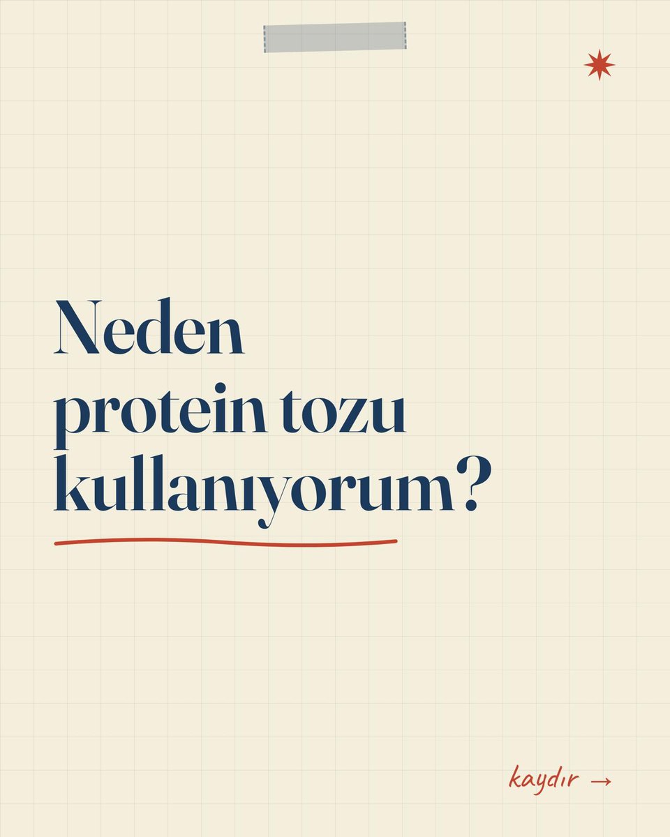 Neden protein tozu kullanıyorum paylaşımı